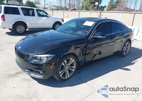2018 BMW 430I Gran Coupe from USA, damaged, VIN WBA4J1C5XJBG80717